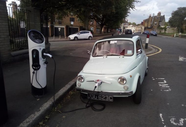 classic fiat 500 electric