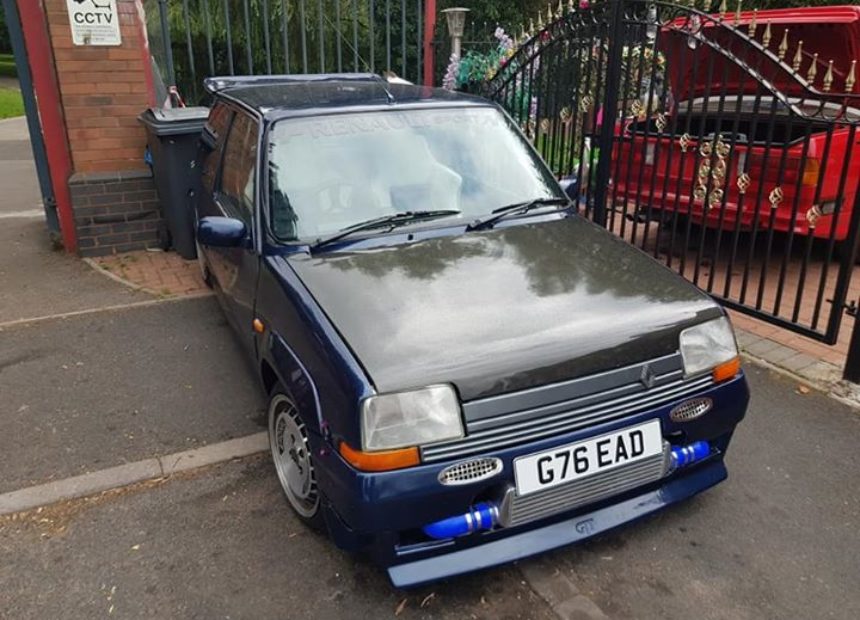 renault 5 gt turbo front end